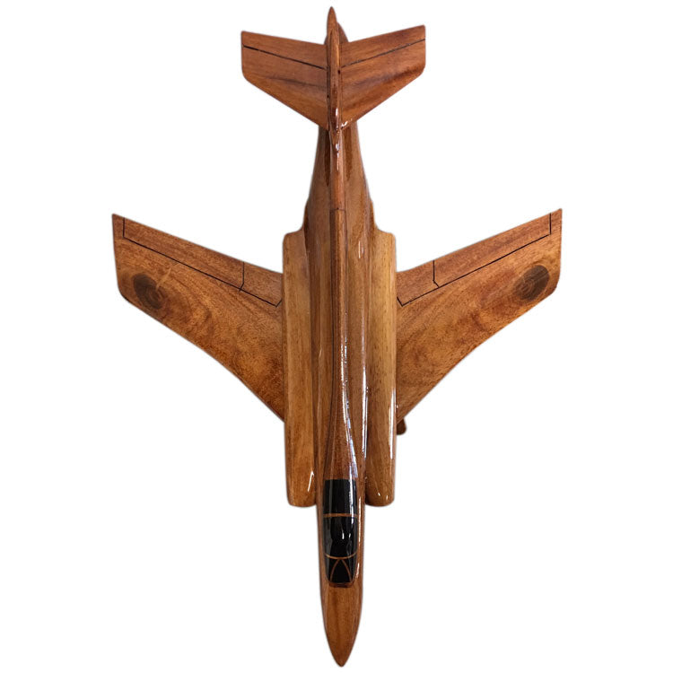 Blackburn Buccaneer RAF Royal Navy South Africa Air Force Fighter Aircraft Wooden Desktop Model