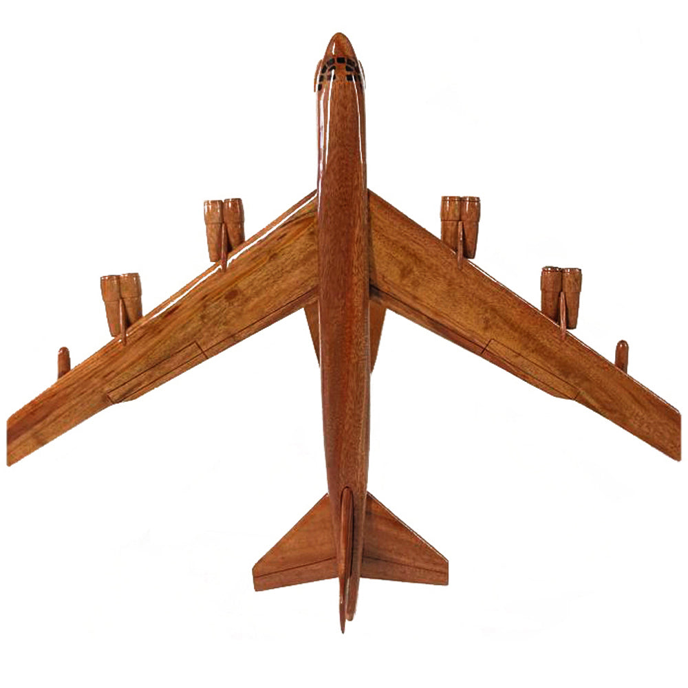 Boeing B-52 Stratofortress USAF Supersonic Strategic Heavy Bomber Wooden Desktop Model Aircraft