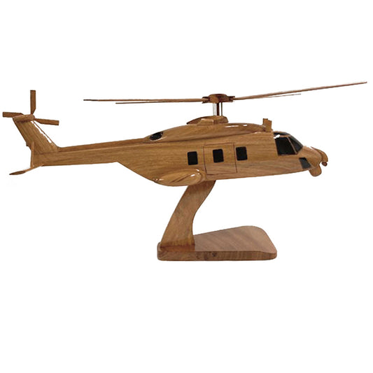 NHIndustries NH 90 Italian French Spanish German Army Military Helicopter Wooden Desktop Model