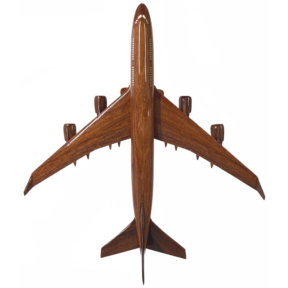 B 747 Jumbo Commercial Passenger Aircraft Desktop Model.