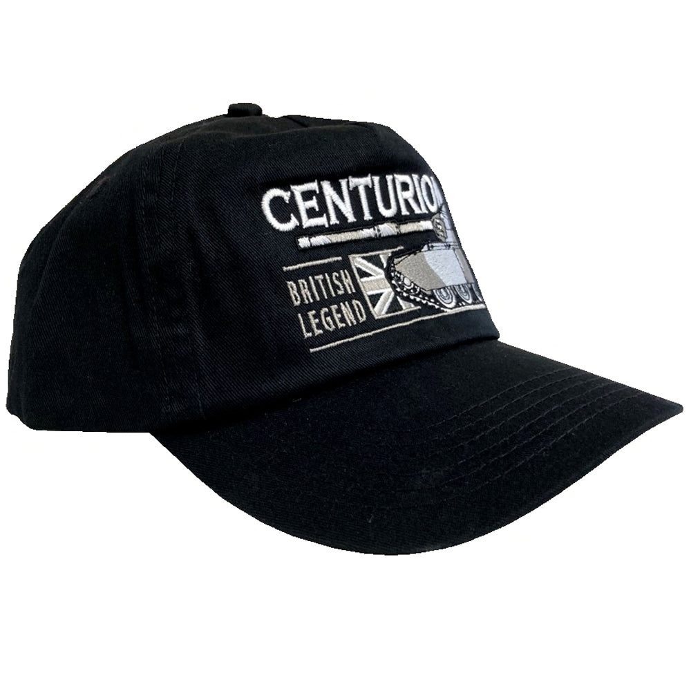 Centurion British Army Main Battle Tank Embroidered Black Green Adjustable Baseball Cap