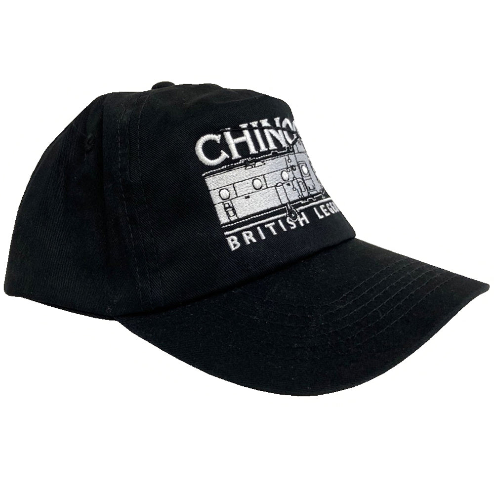 CH-47 Chinook Military Twin Engine Heavy Lifting Transport Helicopter Embroidered Black Green Adjustable Baseball Cap