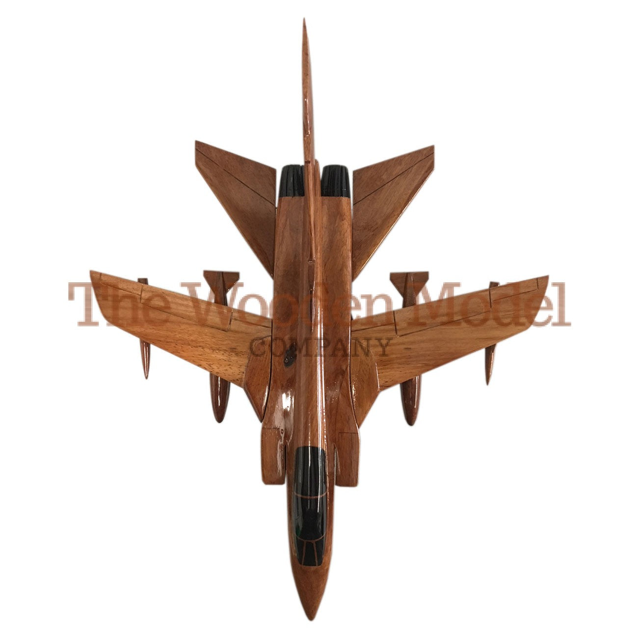 Panavia Tornado RAF GAF IAF RSAF Multirole Swing Wing Modern Fighter Aircraft Wooden Desktop Model