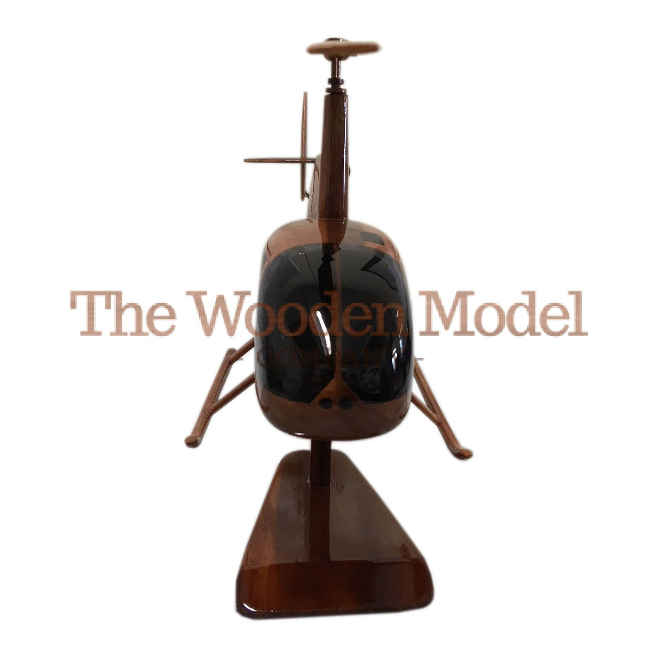 Robinson 44  4 Seat Helicopter Wooden Desktop Model