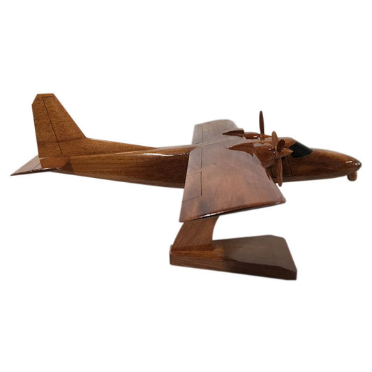 Britten-Norman Defender RAF Transport Aircraft Wooden Desktop Model