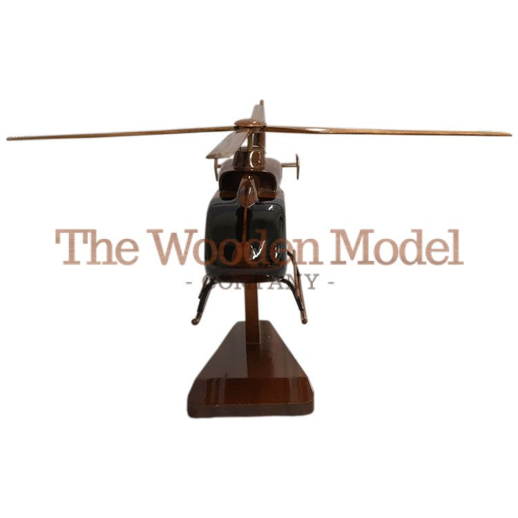 Eurocopter EC135 Airbus Helicopter H135 Wooden Desktop Model