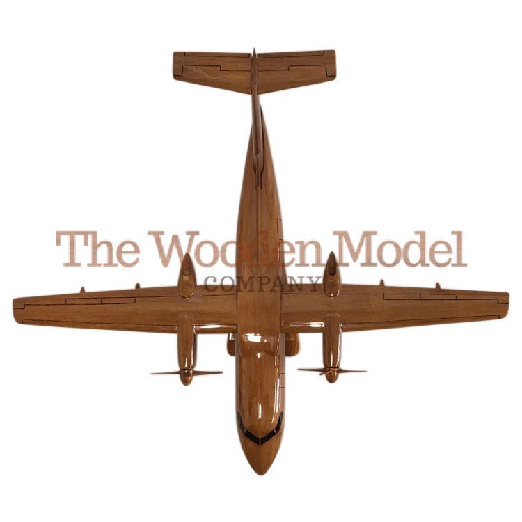 Bombardier Dash 200 Civilian Passenger Desktop Model Aircraft.