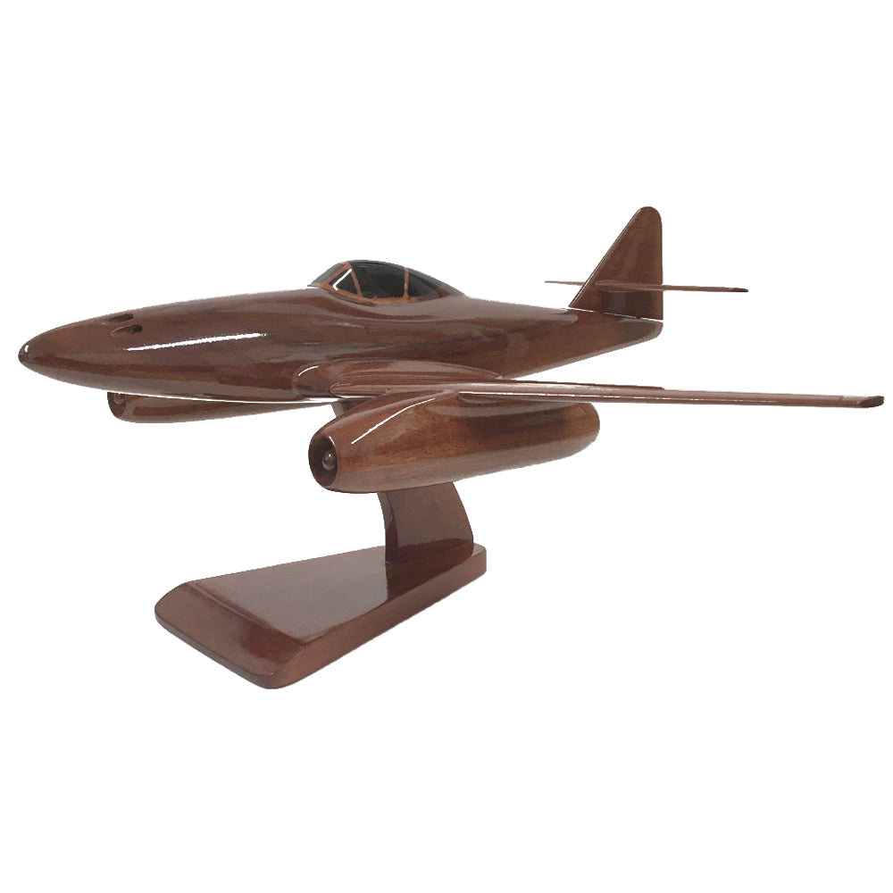 German Messerschmitt Me 262 WW2 Jet Military Aircraft Wooden Desktop Model