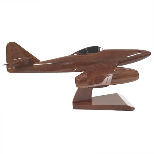 German Messerschmitt Me 262 WW2 Jet Military Aircraft Wooden Desktop Model