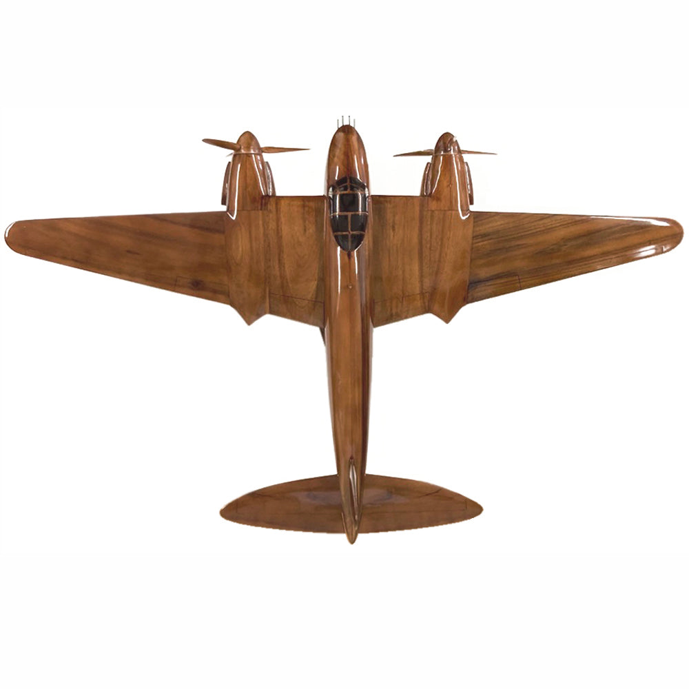 2 Foot de Havilland DH.98 Mosquito RAF/RCAF/RAAF/USAF WW11 Multirole Fighter-Bomber Aircraft Wooden Model.