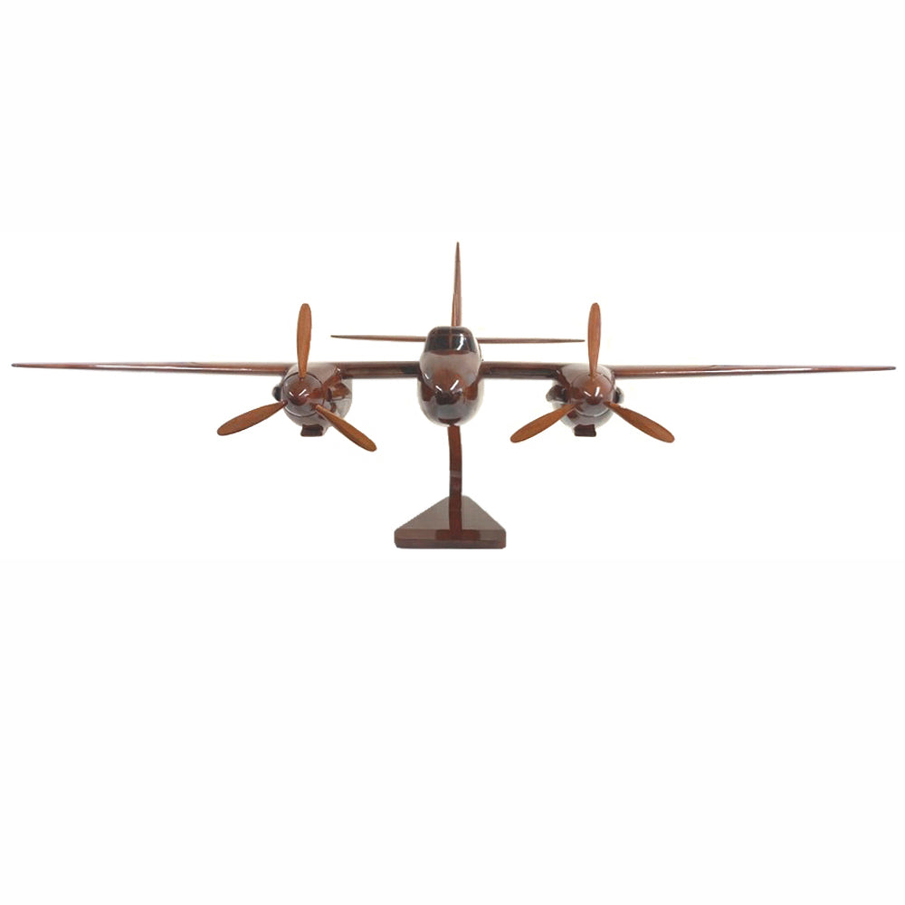 2 Foot de Havilland DH.98 Mosquito RAF/RCAF/RAAF/USAF WW11 Multirole Fighter-Bomber Aircraft Wooden Model.