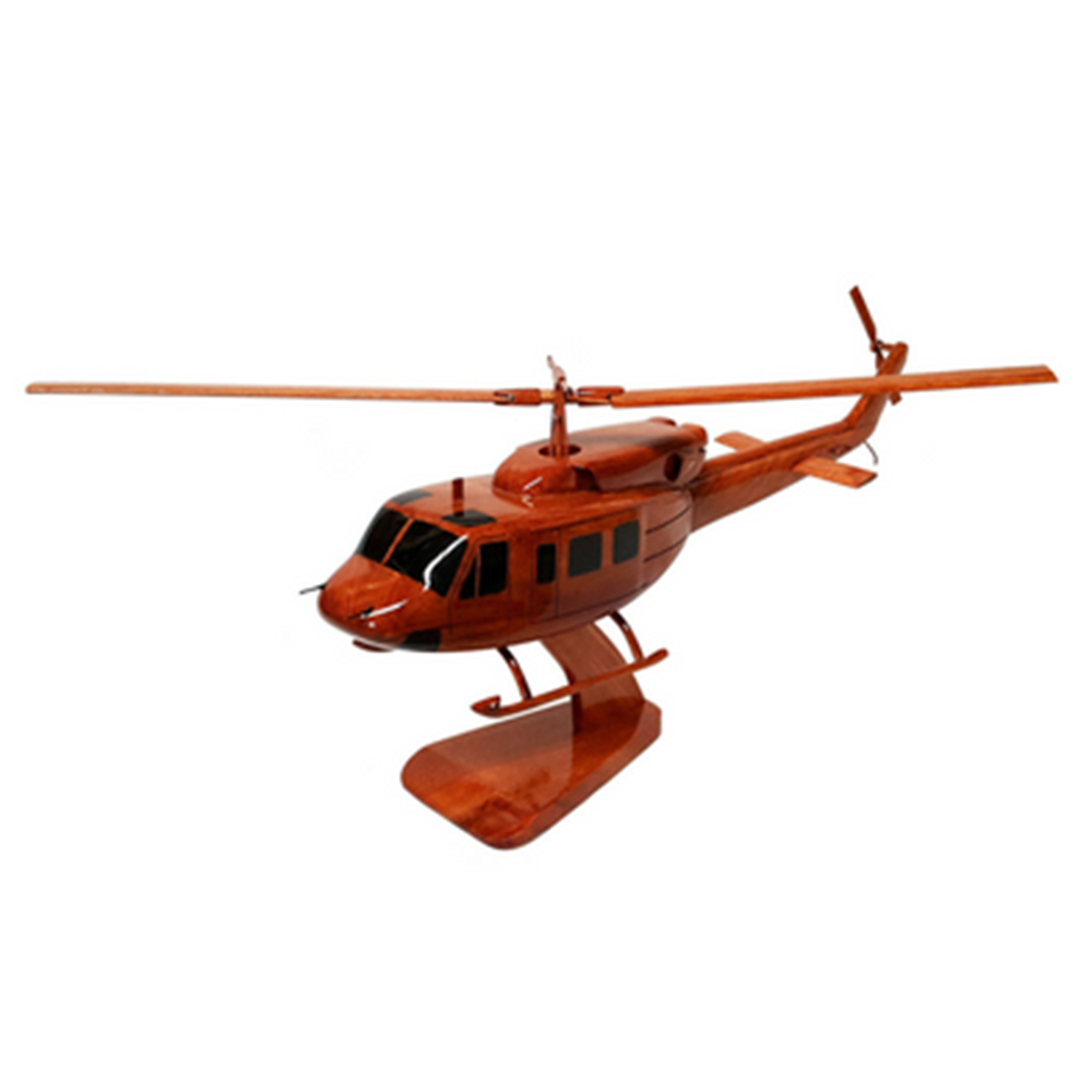 Bell 212 Twin Huey Helicopter Desktop Model.