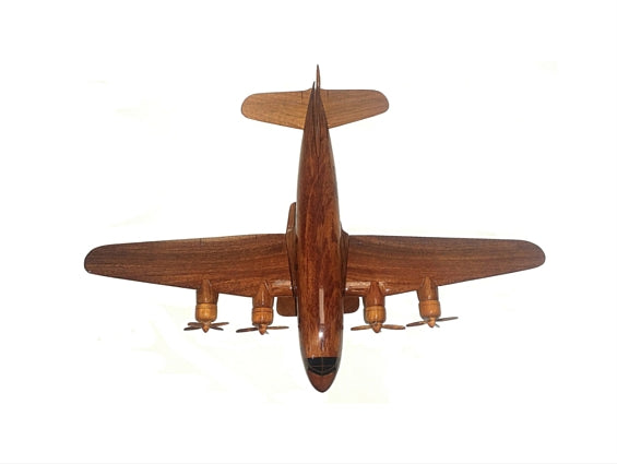 Handley Page Hastings WW2 Royal Air Force Cargo Troop Carrier Aircraft Wooden Desktop Model