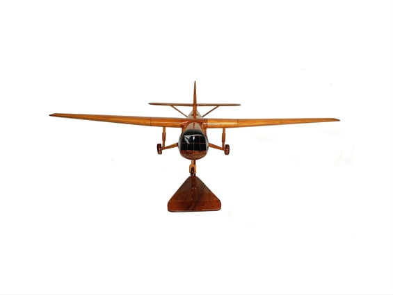 Airspeed AS.51 Horsa WW11 Army Air Corps US Army Royal Canadian Air Force Troop Carrier Cargo Military Glider Aircraft Wooden Desktop Model
