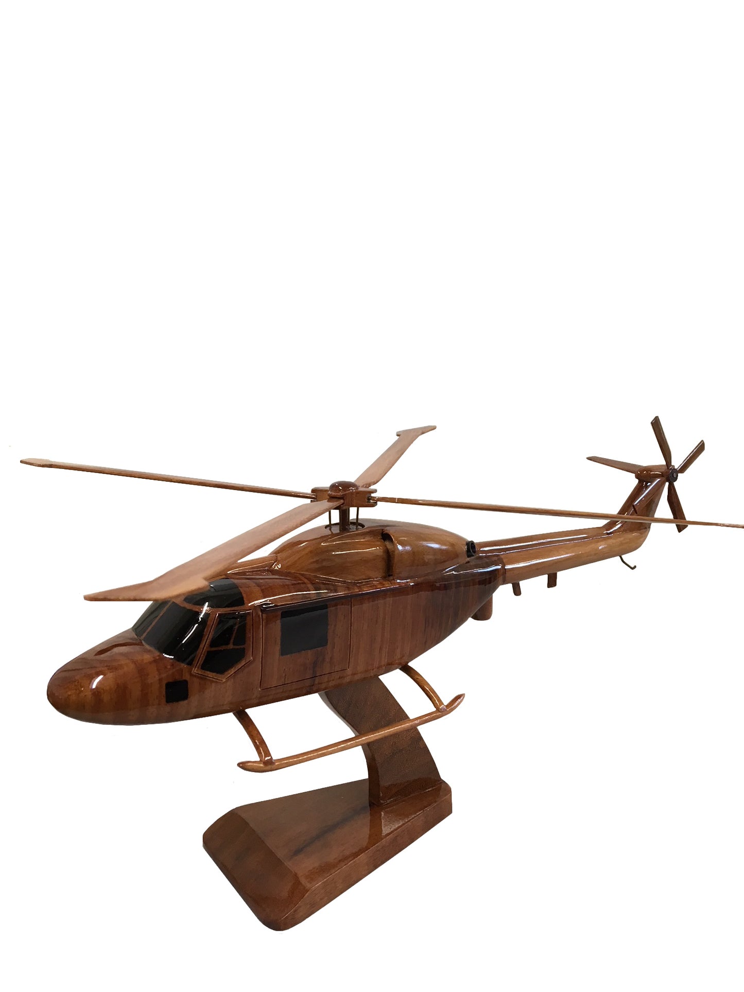 Westland Lynx AH-7 British Army Military Helicopter Desktop Model.