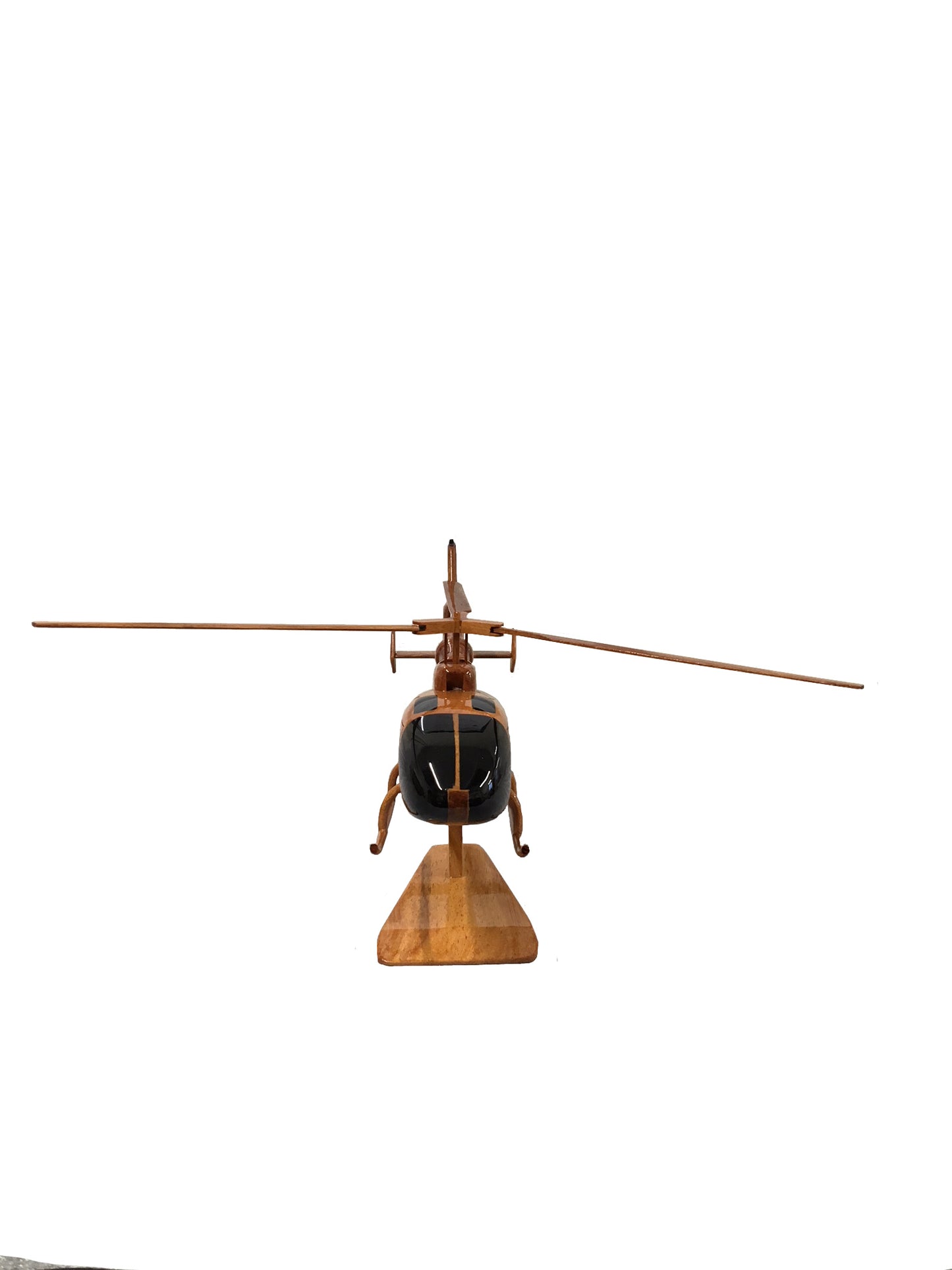 Aérospatiale Westland Gazelle British French Army Egyptian Air Force Utility Armed Helicopter Wooden Desktop Model