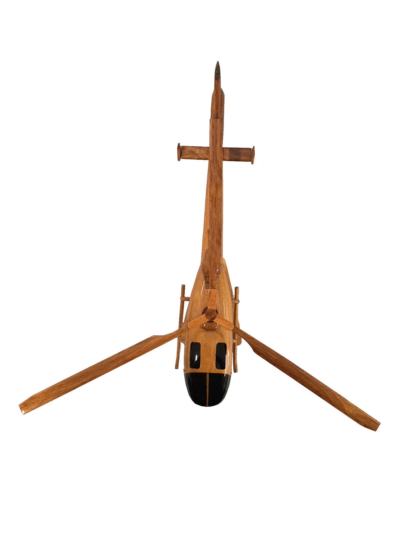 Aérospatiale Westland Gazelle British French Army Egyptian Air Force Utility Armed Helicopter Wooden Desktop Model