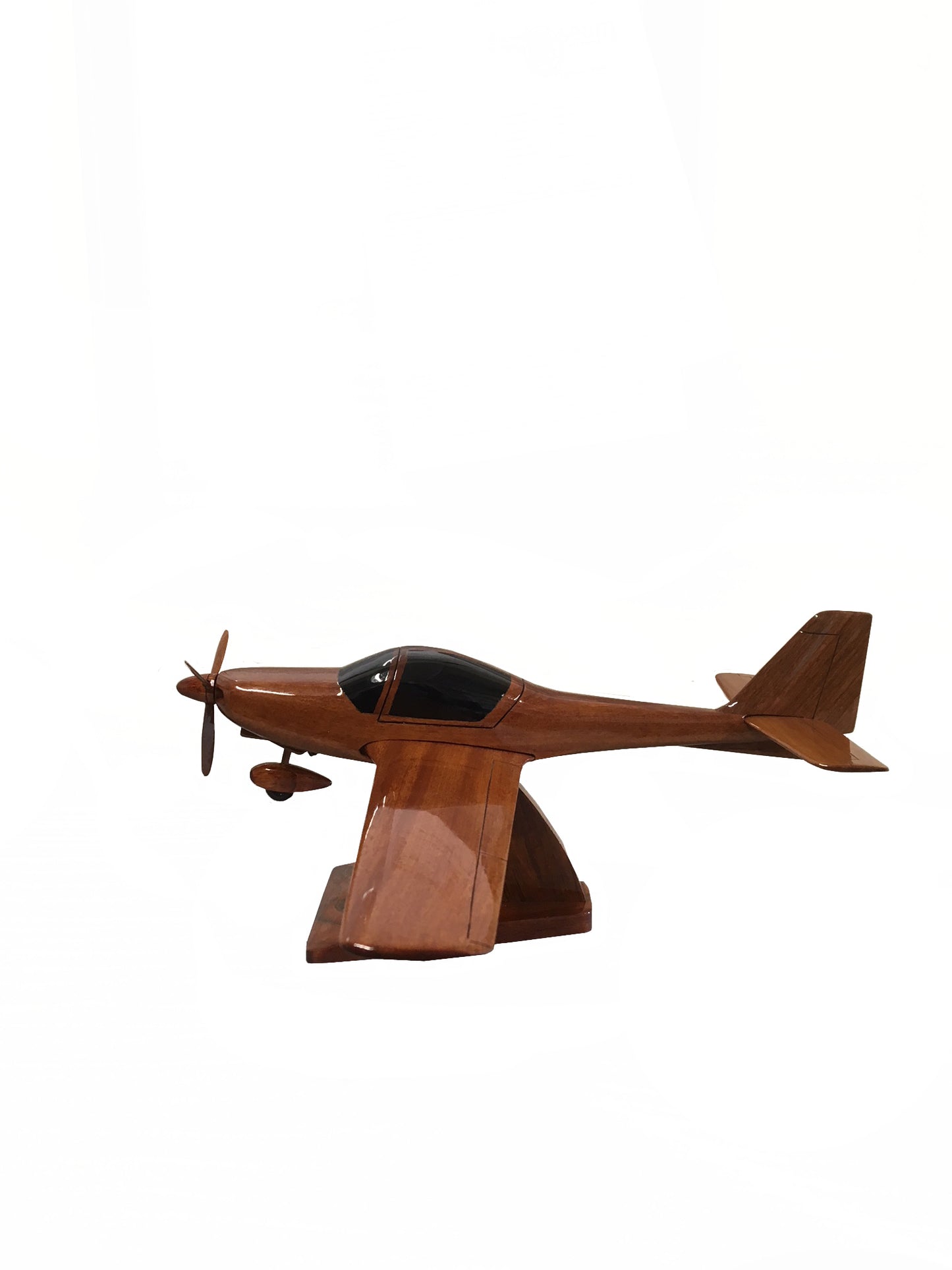 Grob G Tutor 15 Royal Air Force, Royal Navy Training Aircraft Wooden Desktop Model.