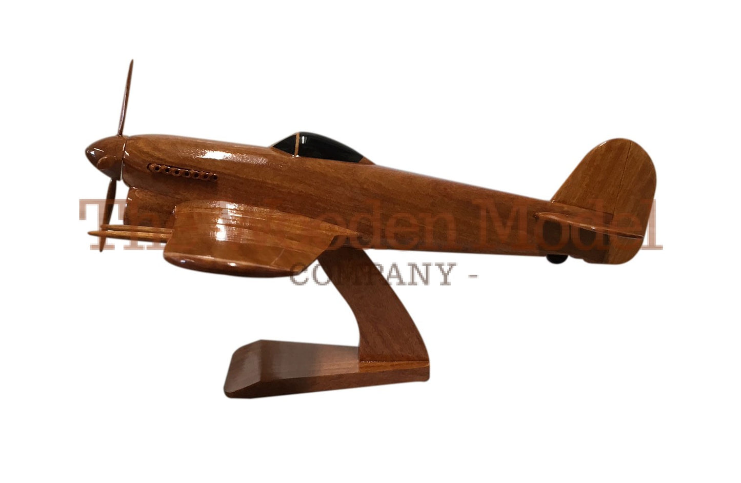 Hawker Typhoon Tiffy RAF RCAF RNZAF World War 11 Fighter Bomber Aircraft Wooden Desktop Model