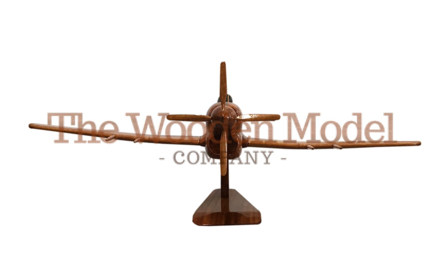 Hawker Typhoon Tiffy RAF RCAF RNZAF World War 11 Fighter Bomber Aircraft Wooden Desktop Model