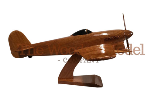 Hawker Typhoon Tiffy RAF RCAF RNZAF World War 11 Fighter Bomber Aircraft Wooden Desktop Model