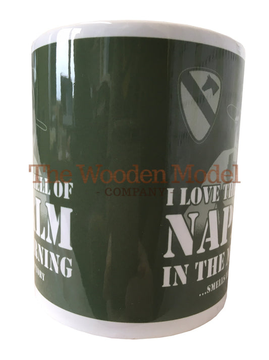 I Love The Smell Of Napalm US Army Vietnam War Design Mug