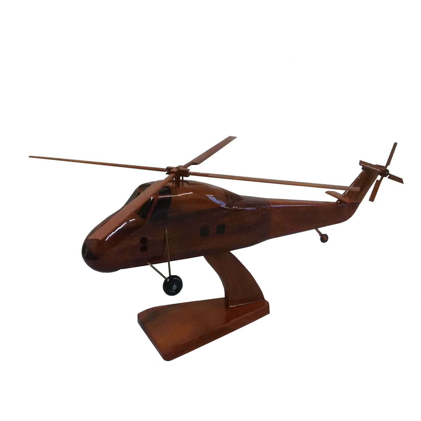 Westland Wessex RN RAF RAN Military Helicopter Wooden Desktop Model