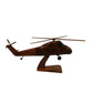Westland Wessex RN RAF RAN Military Helicopter Wooden Desktop Model