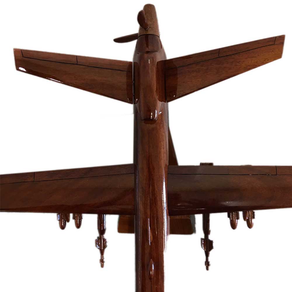 General Atomics MQ-9 Reaper US Air Force RAF Drone Aircraft Military Wooden Desktop Model