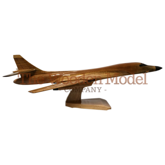 Rockwell B-1 Lancer USAF Supersonic Strategic Heavy Bomber With Swing Wing Desktop Model Aircraft.