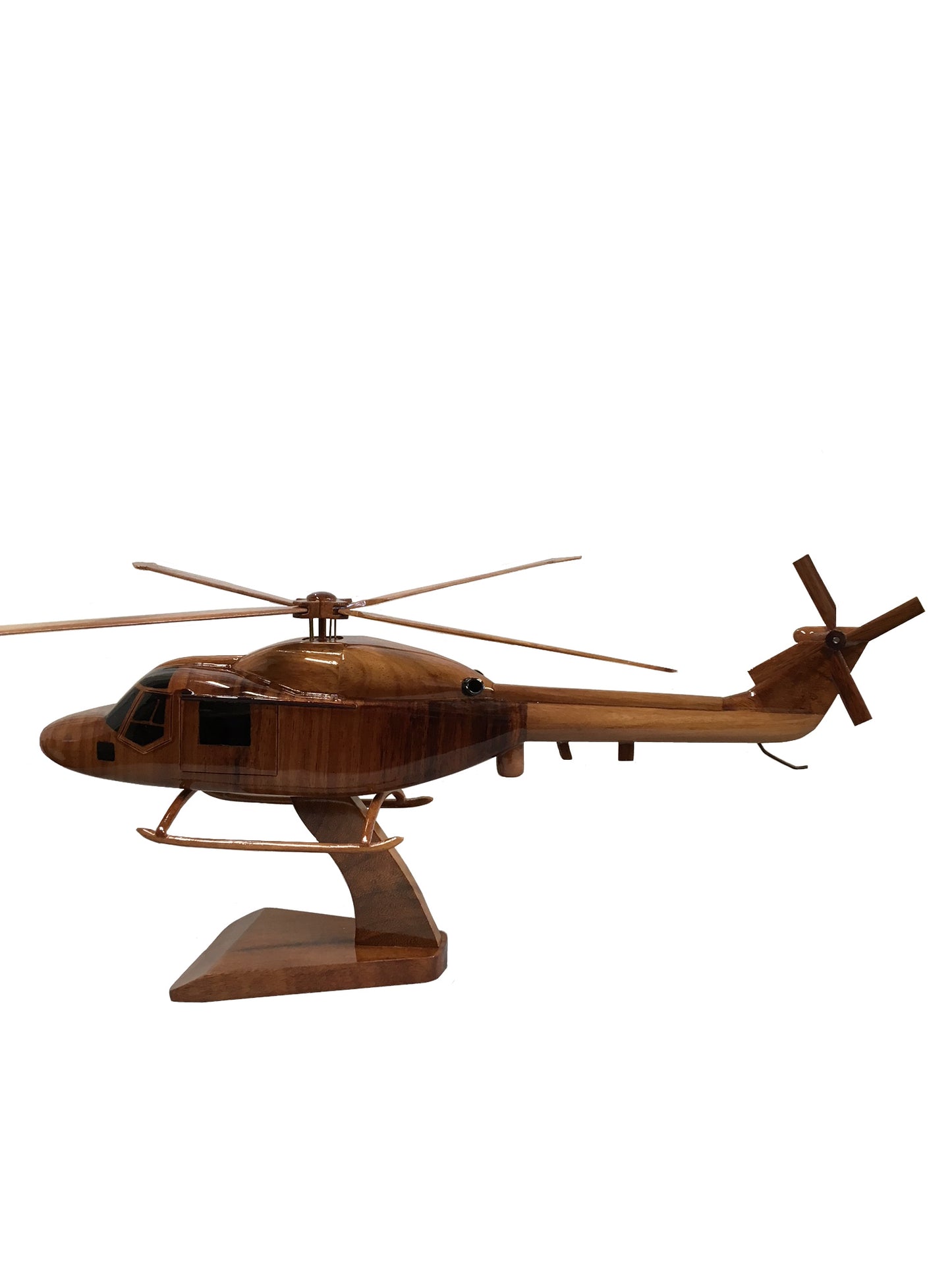 Westland Lynx AH-7 British Army Military Helicopter Desktop Model.