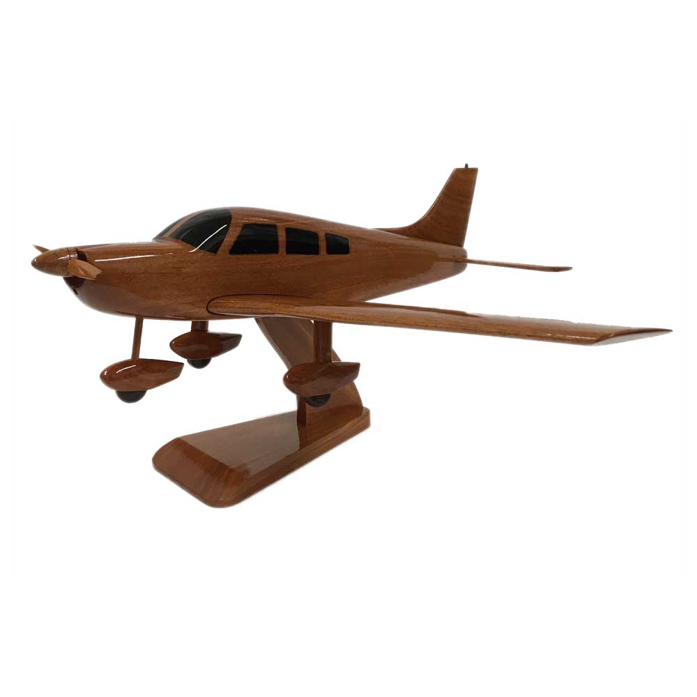 Piper Warrior Light Utility Aircraft Desktop Model.