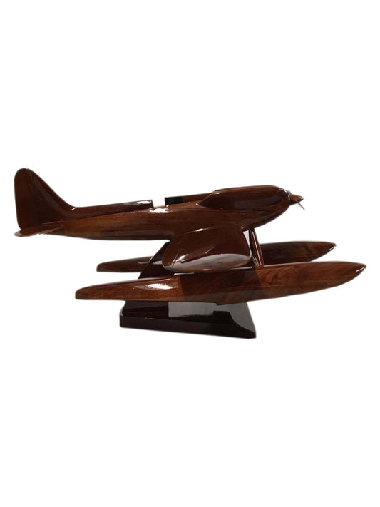 Supermarine S 6B Racing Seaplane British Aircraft Wooden Desktop Model