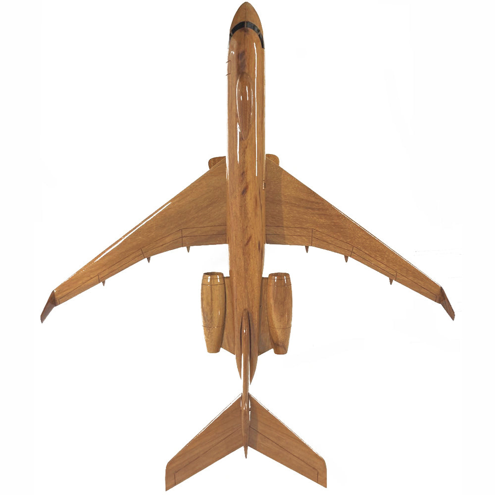 Raytheon Sentinel R1 Royal Air Force Military Airborne Battlefield Ground Surveillance Aircraft Wooden Desktop Model