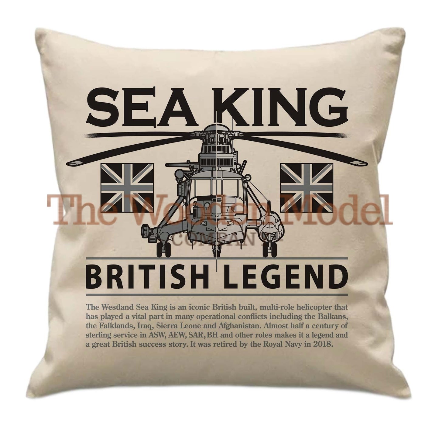 Westland WS-61 Sea King RN RAF Medium Lift Transport Utility Helicopter Cushion Inner Included