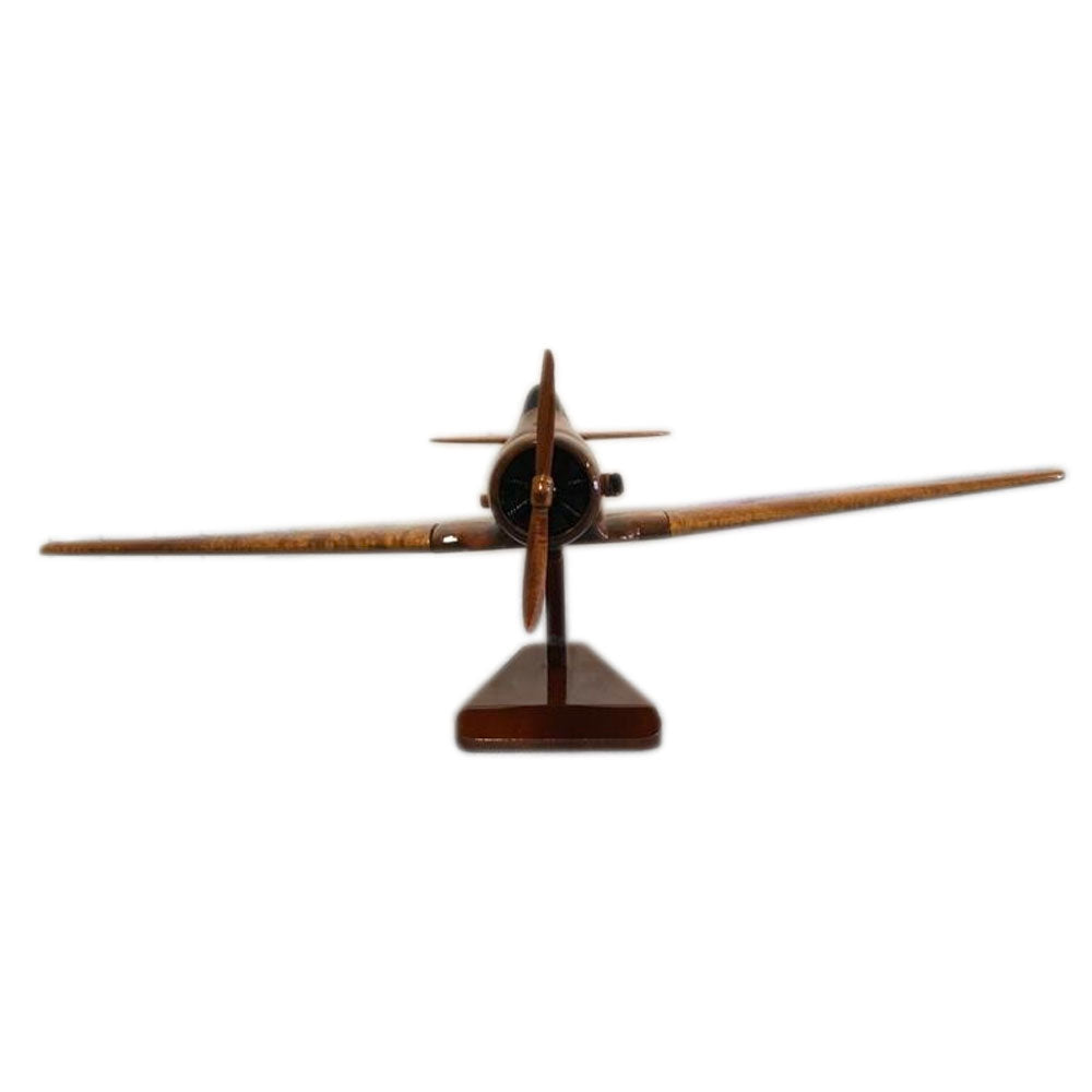 North American Aviation T-6 Texan USAF US Navy RAF RCAF Military Trainer Aircraft Wooden Desktop Model