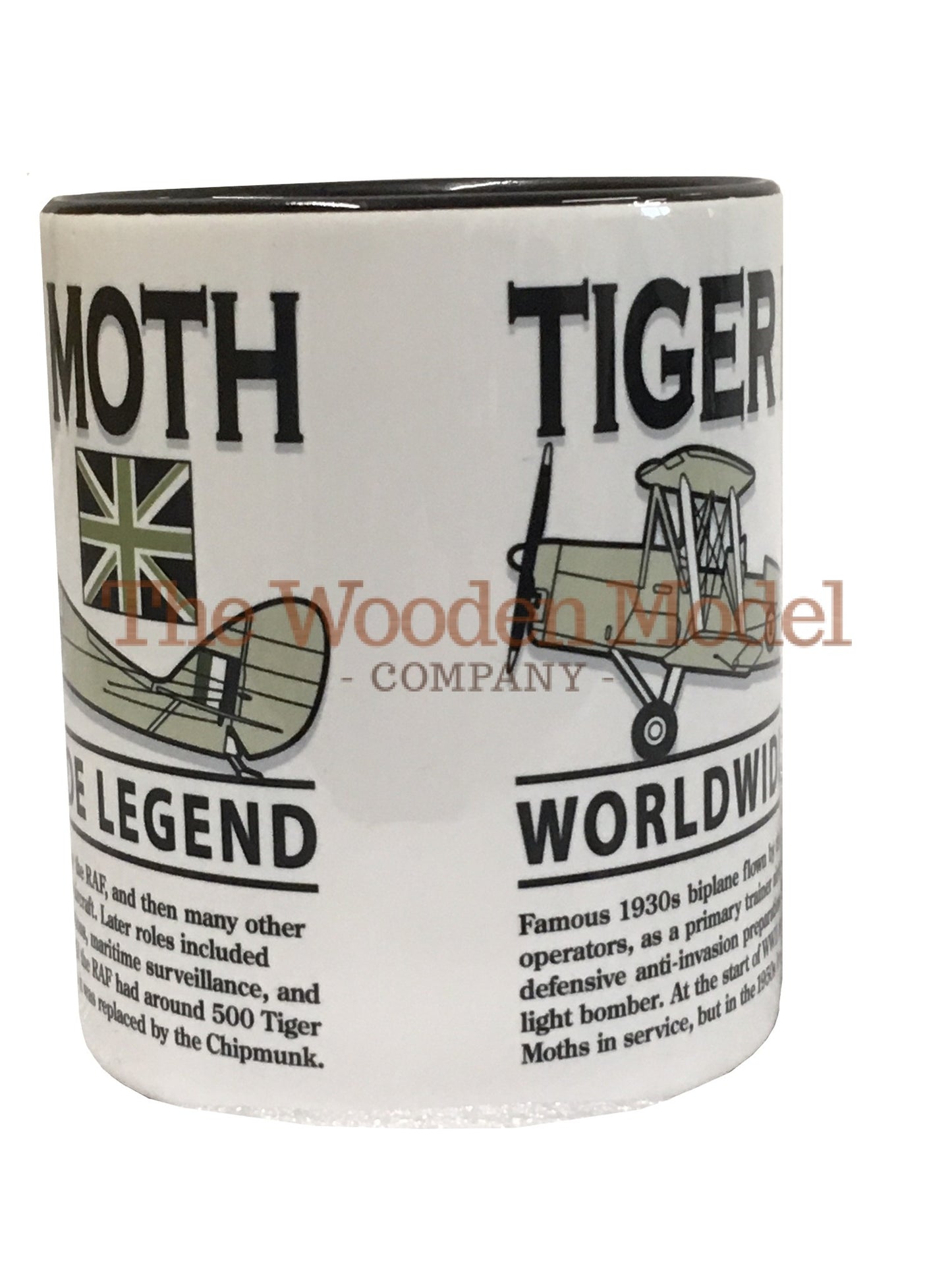 de Havilland DH 82 Tiger Moth RAF CAF RAAF RNZAF Biplane Aircraft Mug