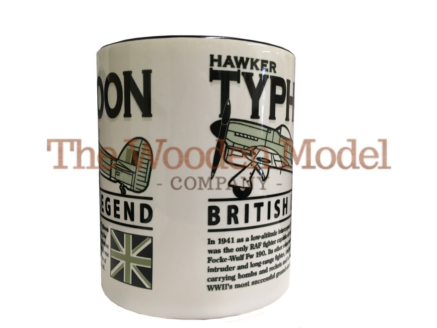 Hawker Typhoon Tiffy RAF RCAF RNZAF World War 11 Fighter Bomber Aircraft Mug
