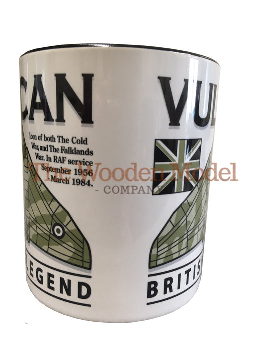 Avro Vulcan RAF High Altitude Strategic Bomber Aircraft Mug
