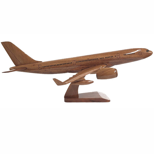 Airbus A330 Royal Air Force Multi Role Tanker Transport MRTT Wooden Desktop Model