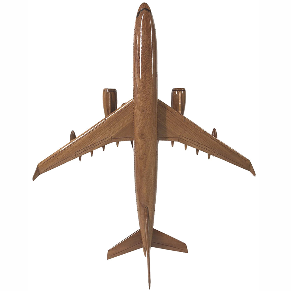 Airbus A330 Royal Air Force Multi Role Tanker Transport MRTT Wooden Desktop Model