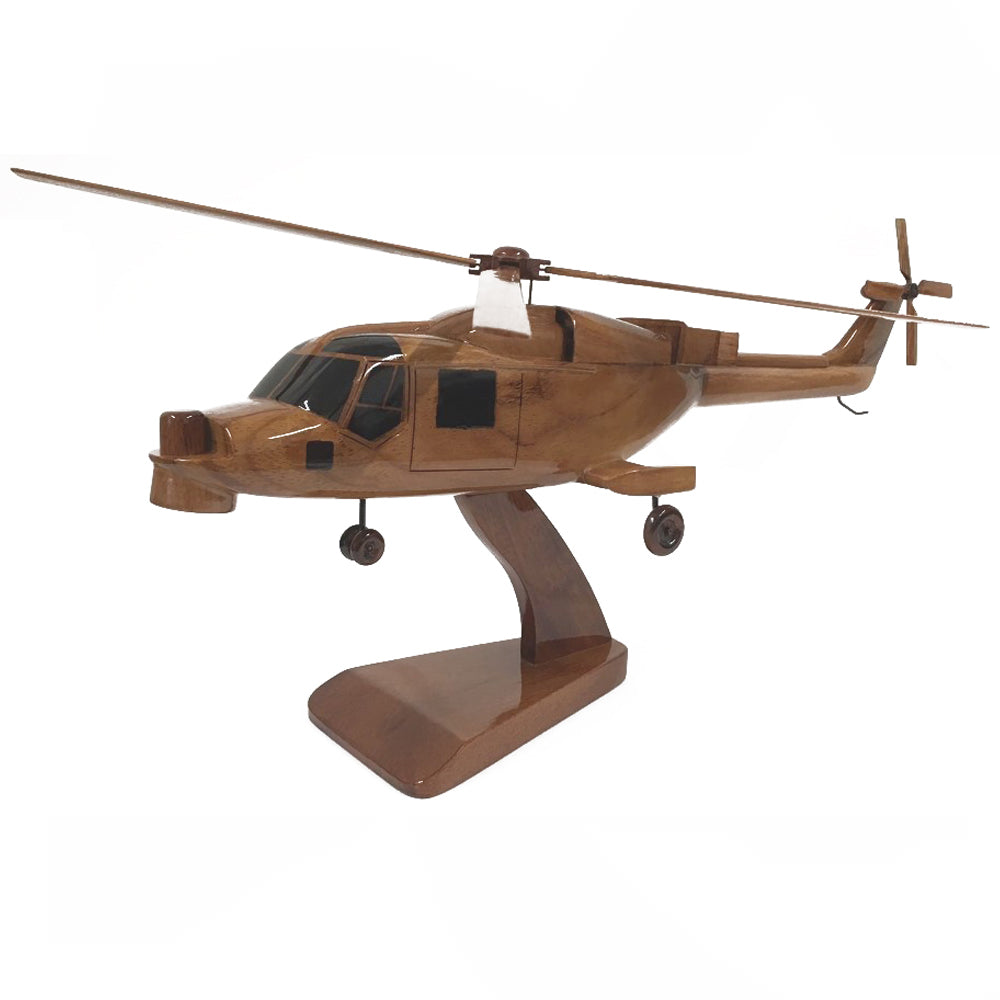 Westland Lynx HMA-8 Royal Navy Military Helicopter Desktop Model.