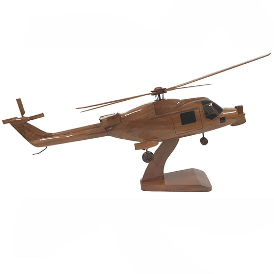 Westland Lynx HMA-8 Royal Navy Military Helicopter Desktop Model.