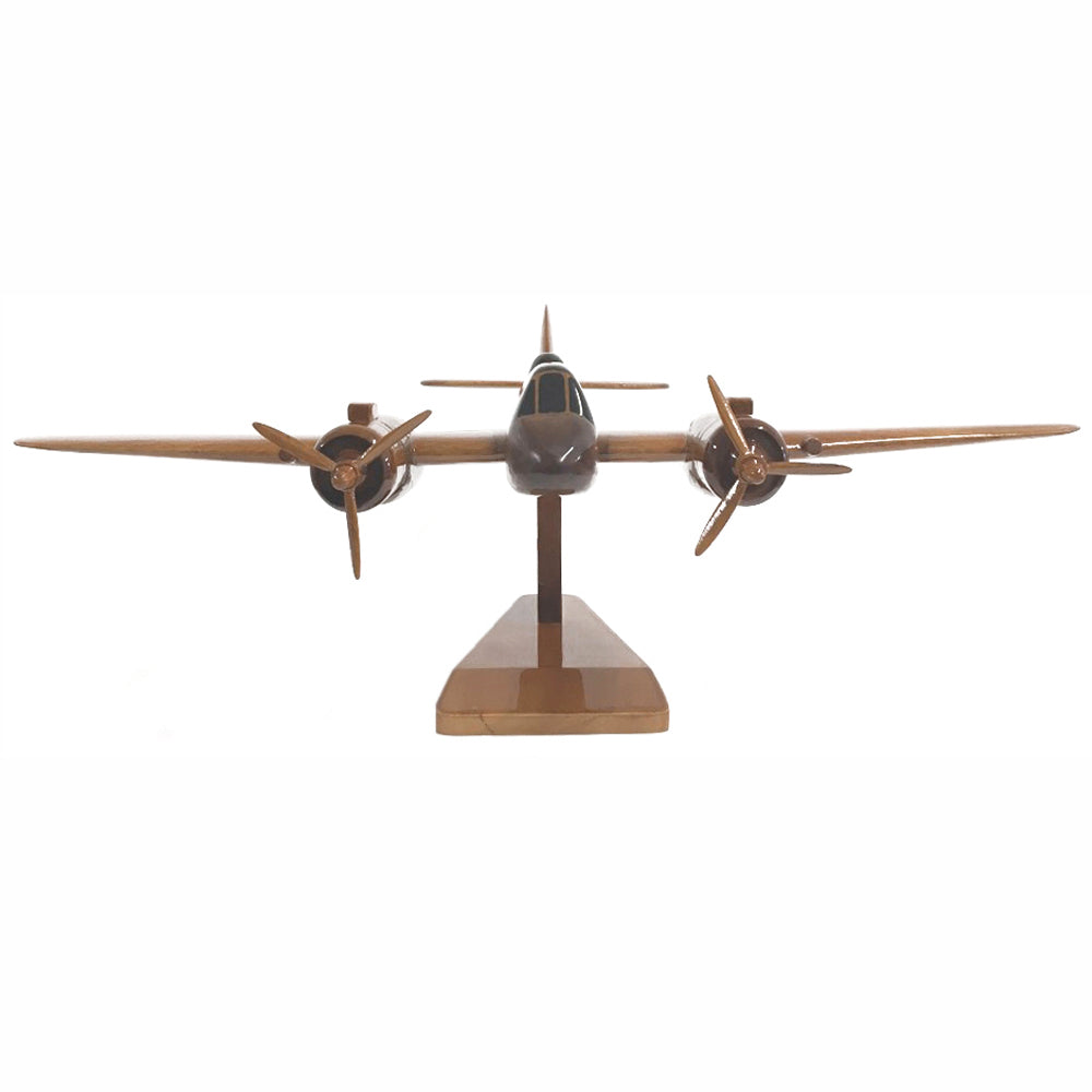 Bristol Type 156 Beaufighter RAF WWII Multirole Fighter Torpedo Bomber Aircraft Military Wooden Desktop Model
