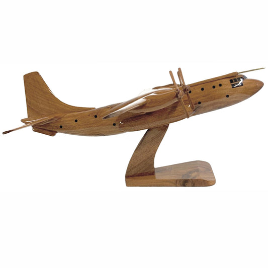 Short Belfast C1 RAF Heavy Air Freighter Aircraft Wooden Desktop Model