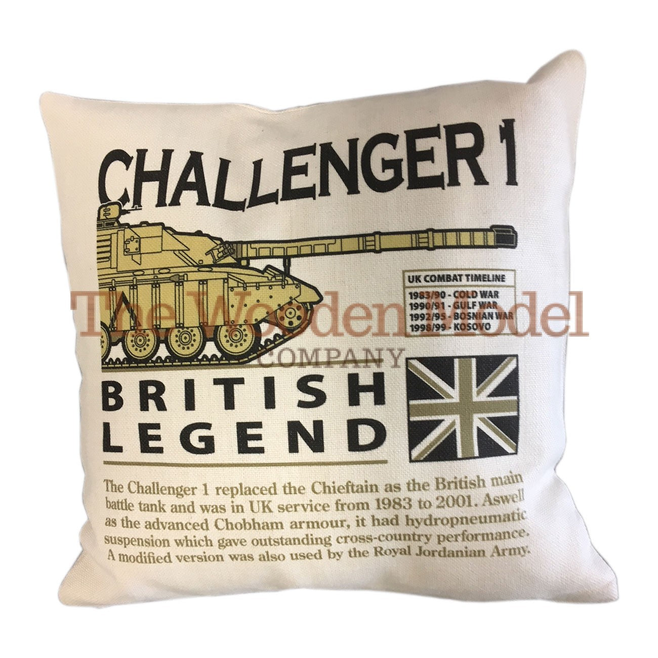 FV4030 4 Challenger 1 British Army Main Battle Tank Cushion Inner Included