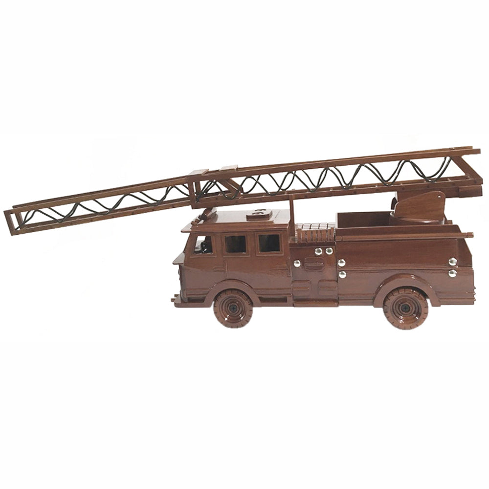 New York Wooden Turntable Fire Engine Model. LAST ONE AVAILABLE - THIS ITEM WILL BE DISCONTINUED!