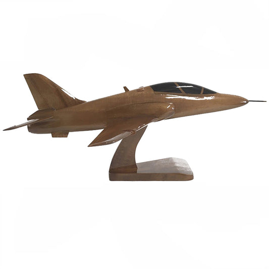BAE Systems Hawk T1 RAF Indian Finnish Royal Australian Air Force Military Jet Trainer Aircraft Wooden Desktop Model.