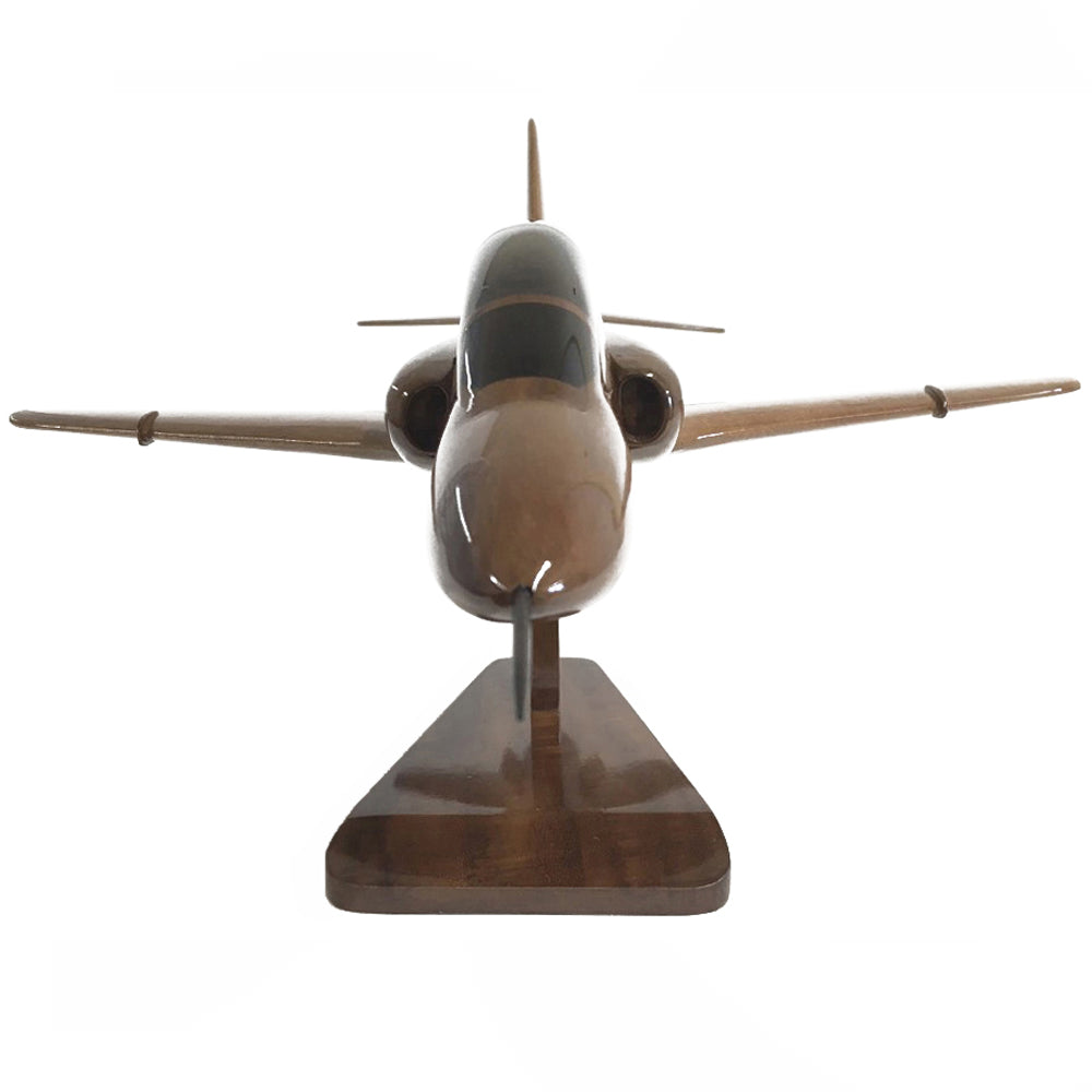 BAE Systems Hawk T1 RAF Indian Finnish Royal Australian Air Force Military Jet Trainer Aircraft Wooden Desktop Model.