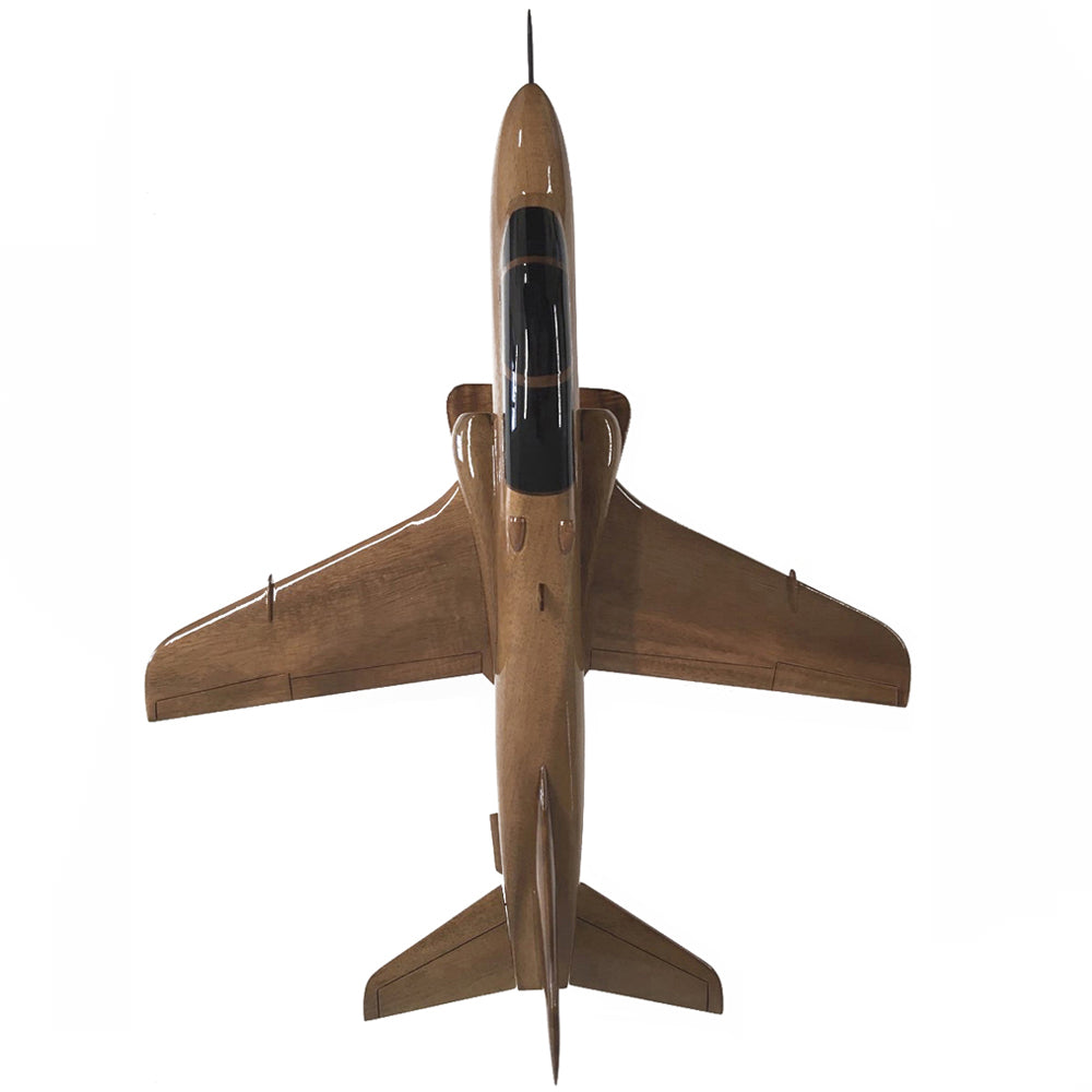 BAE Systems Hawk T1 RAF Indian Finnish Royal Australian Air Force Military Jet Trainer Aircraft Wooden Desktop Model.